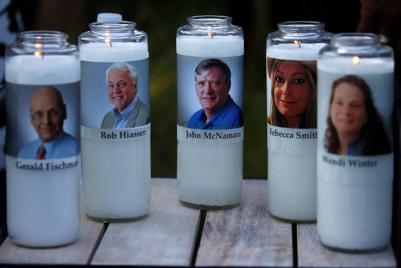 29 июня 2018 года пять журналистов издания Capital Gazette в американском городе Аннаполис были застрелены Джерродом Рамосом, который несколько лет безуспешно судился с газетой 