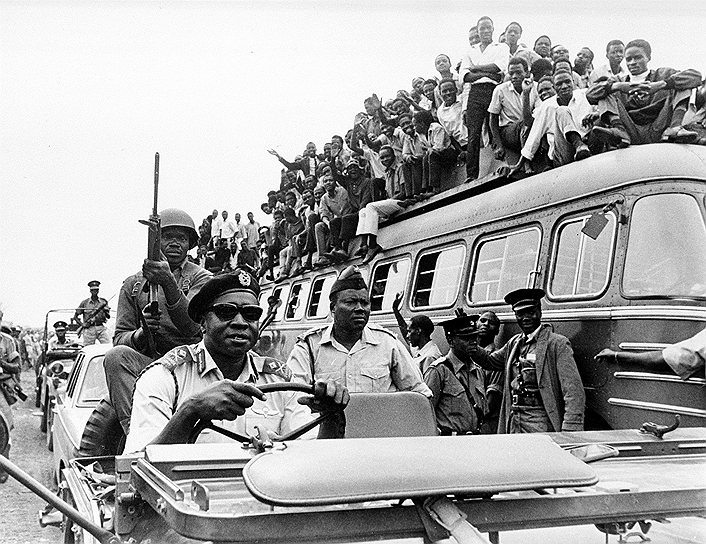 1971 год. Иди Амин совершил переворот в Уганде