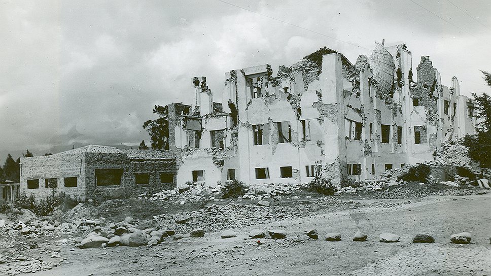 5 августа 1949 года, Амбато, Эквадор. В провинции Тунгурауа землетрясение магнитудой 6,8 унесло жизни 5,5 тыс. человек и стало самым разрушительным в Западном полушарии за пять лет