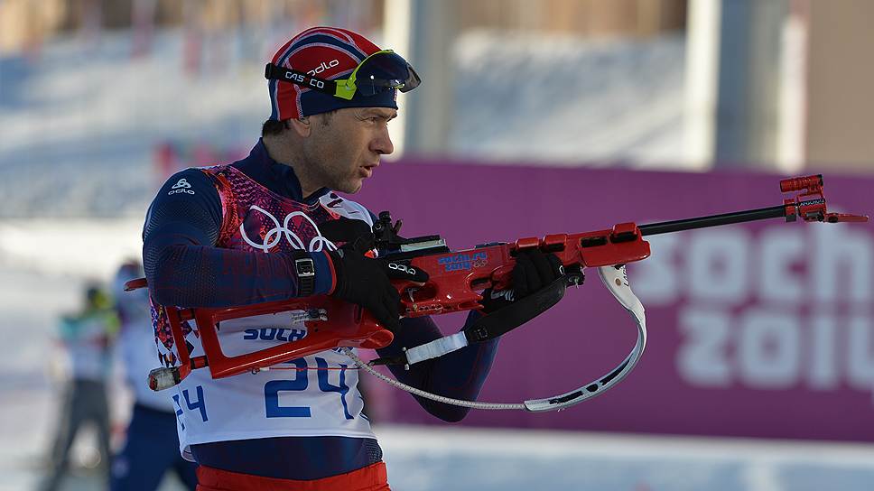 Норвежский биатлонист Уле-Эйнар Бьорндален стал семикратным олимпийским чемпионом
