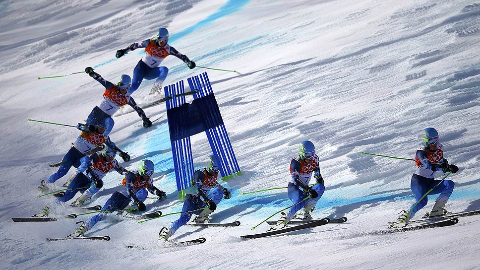 Лыжник из США Тед Лигети стал победителем Олимпийских игр в гигантском слаломе, показав результат 2 минуты 45,29 секунды