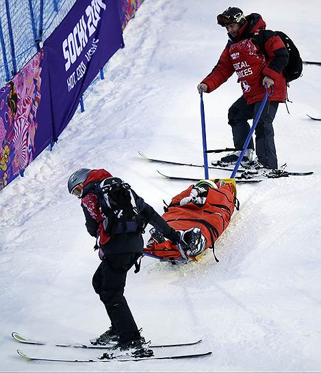 За несколько дней до начала Олимпиады американская лыжница Хейди Клосер упала и сломала ногу