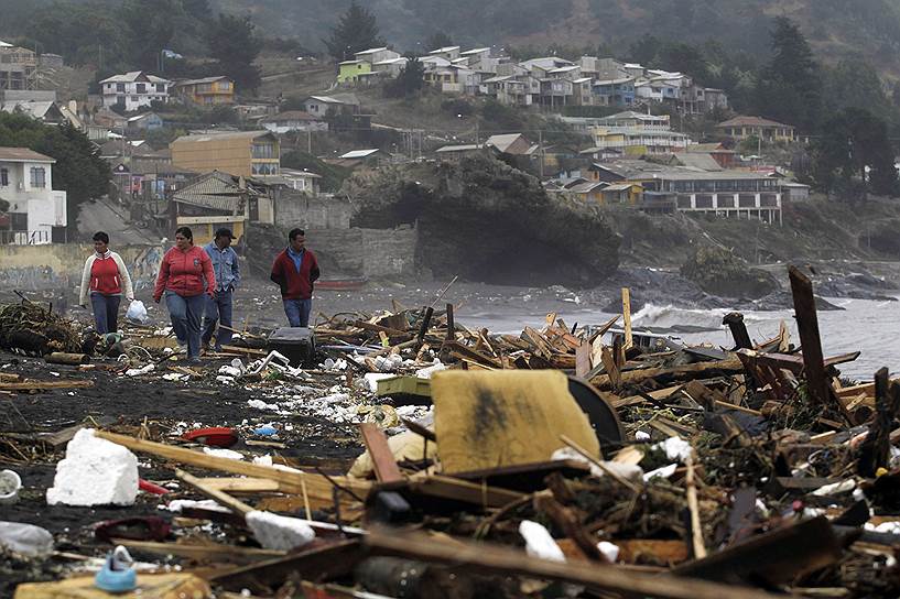 2010 год. В Чили произошло мощное землетрясение, в результате которого погибло более 800 человек