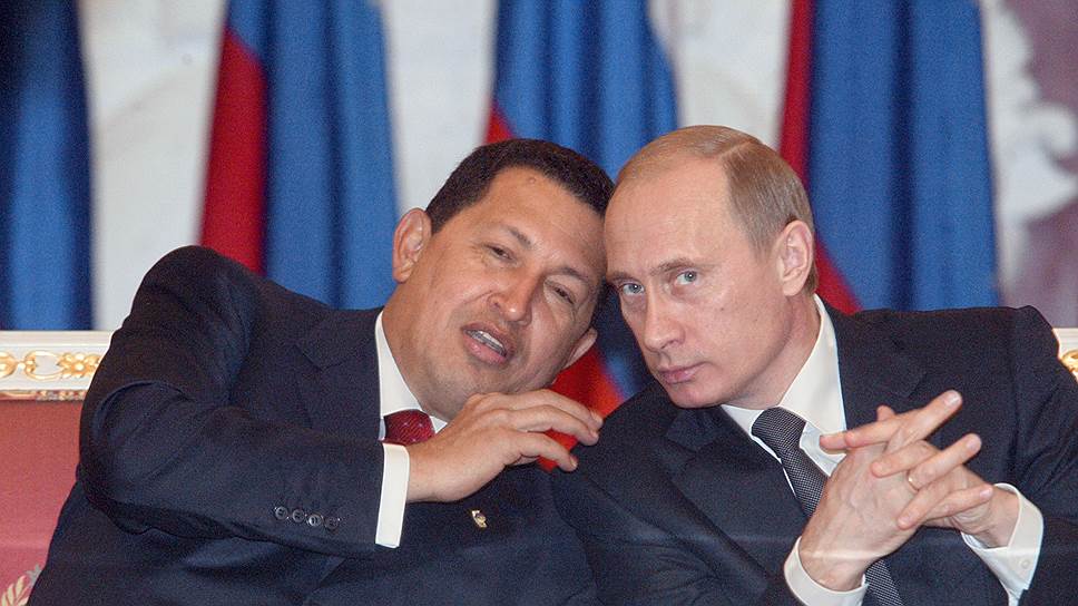 «Мы счастливы, что идем с Россией по одному пути — пути роста экономики. Я полон решимости продолжать укрепление отношений с Россией. Это исходит из моей души, из моего сердца, из видения мира, которое мы с вами, я думаю, разделяем»
&lt;br>За время правления Уго Чавеса отношения Венесуэлы с Россией вышли на новый уровень. Венесуэла стала вторым после Индии покупателем российского оружия, в 2012 году портфель военных заказов Венесуэлы оценивался в $6 млрд. В 2010 и 2011 году были учреждены два совместных банка. Кроме того, страны развивали сотрудничество в таких сферах как нефтяная промышленность, экспорт машин, а также строительство АЭС. Сам Чавес посетил Россию 9 раз 