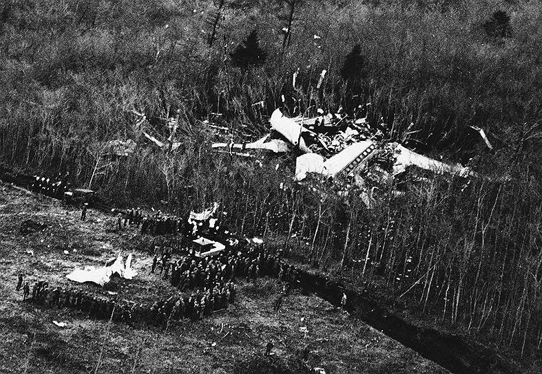 1966 год. Катастрофа английского Boeing 707 на горе Фудзи (Япония), в результате которой погибли 124 человека