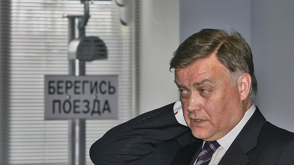 Бывший президент ОАО «Российские железные дороги» Владимир Якунин 