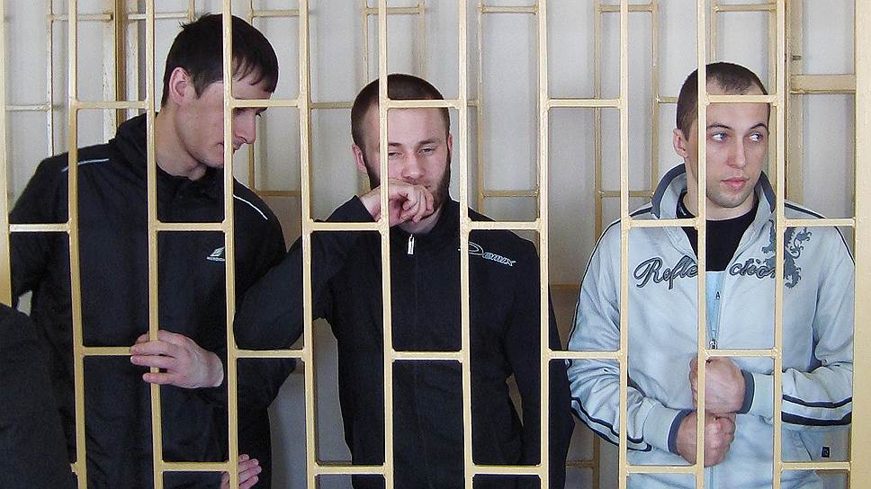 «Приморские партизаны». Слева направо:  Владимир Илютиков, Александр Ковтун и Алексей Никитин 