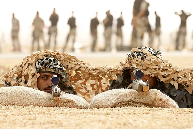 Учения сотрудников саудовского спецназа в Дарме