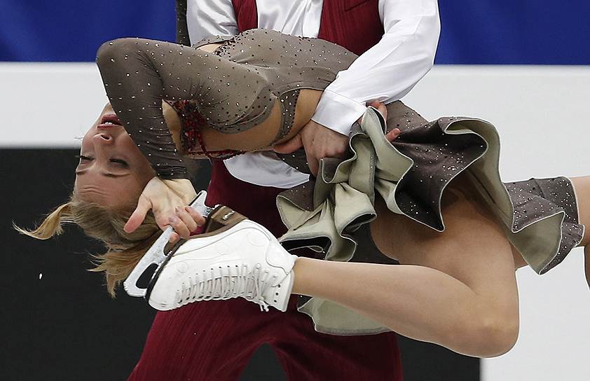 Выступление Виктории Синицыной и Руслана Жиганшина на Чемпионате мира по фигурному катанию в Сайтаме, Япония