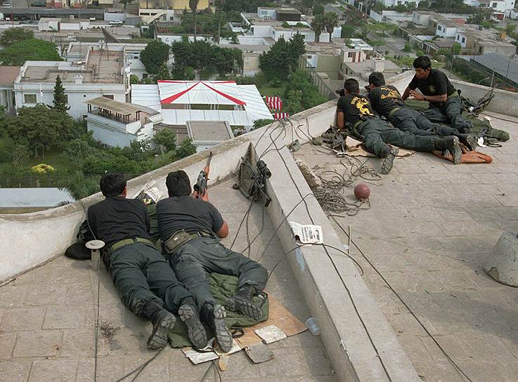 1997 год. Операция по освобождению заложников в японском посольстве в Лиме