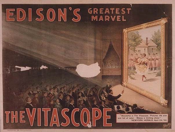 1896 год. В Нью-Йорке состоялся первый в США киносеанс