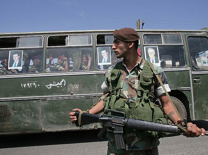 2005 год. Сирия отозвала последних военных из гарнизона в Ливане, таким образом закончив свое военное присутствие в этой стране