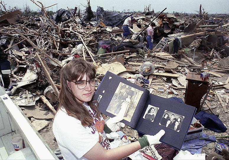 1991 год. 70 торнадо прошли в центральной части США, принеся масштабные разрушения