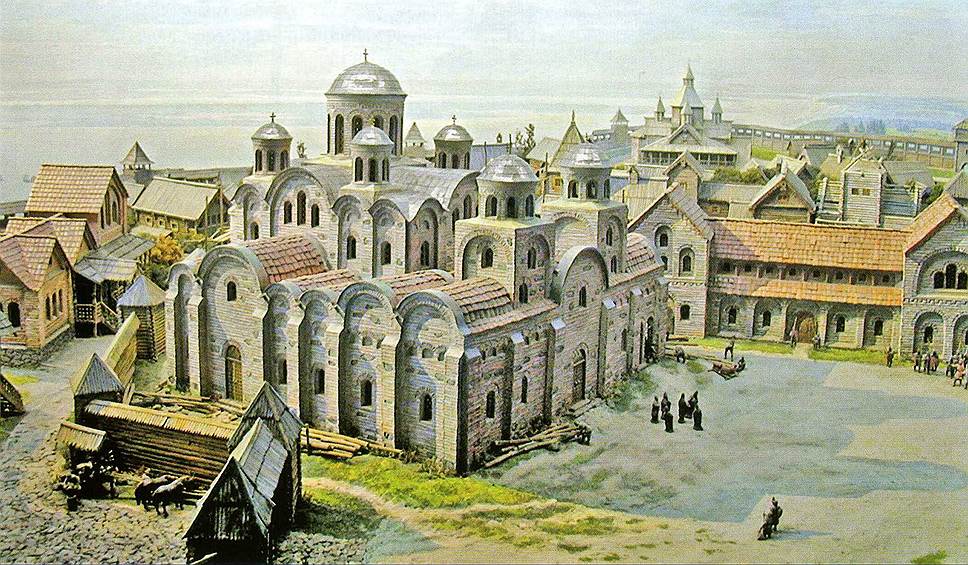 996 год. В Киеве освящена первая на Руси каменная церковь — Десятинная