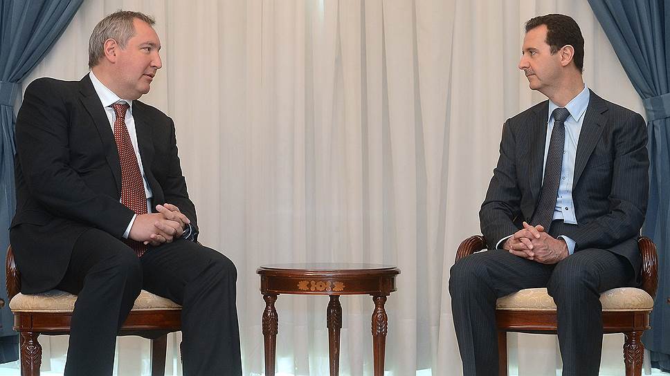 Как Дмитрий Рогозин встретился с Башаром Асадом