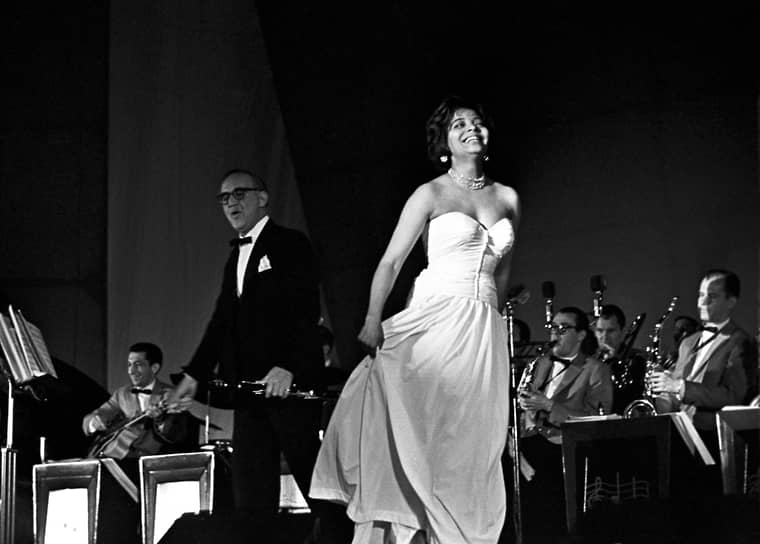 1962 год. Американский джазист Бенни Гудмен в свое 53-летие со своим ансамблем дал первый из шести концертов в СССР