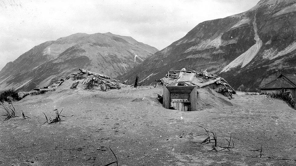 1912 год. Начало извержения Новарупты — одного из цепи вулканов полуострова Аляски