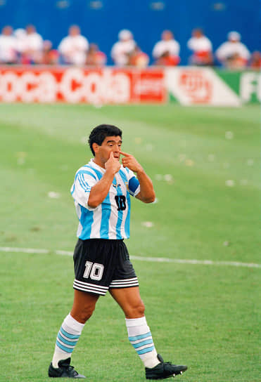 1994 год. 33-летний Диего Марадона сыграл последний матч за сборную Аргентины по футболу
