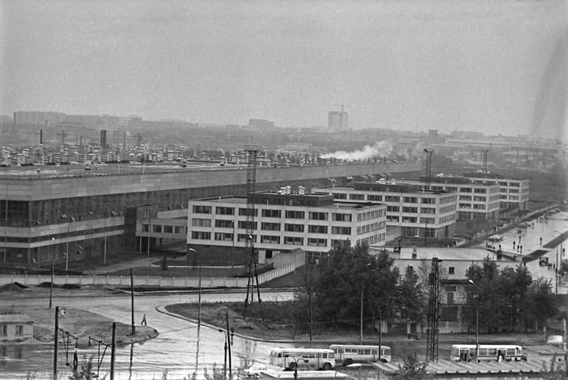 Производственные корпуса завода, 1974 год