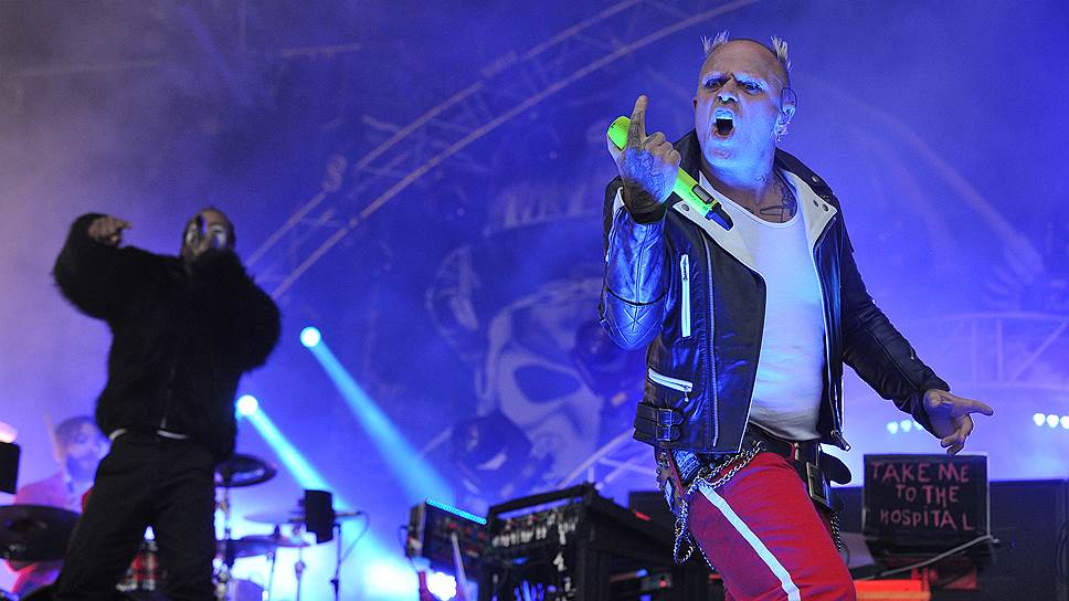 Группа The Prodigy на фестивале Park Live в Москве