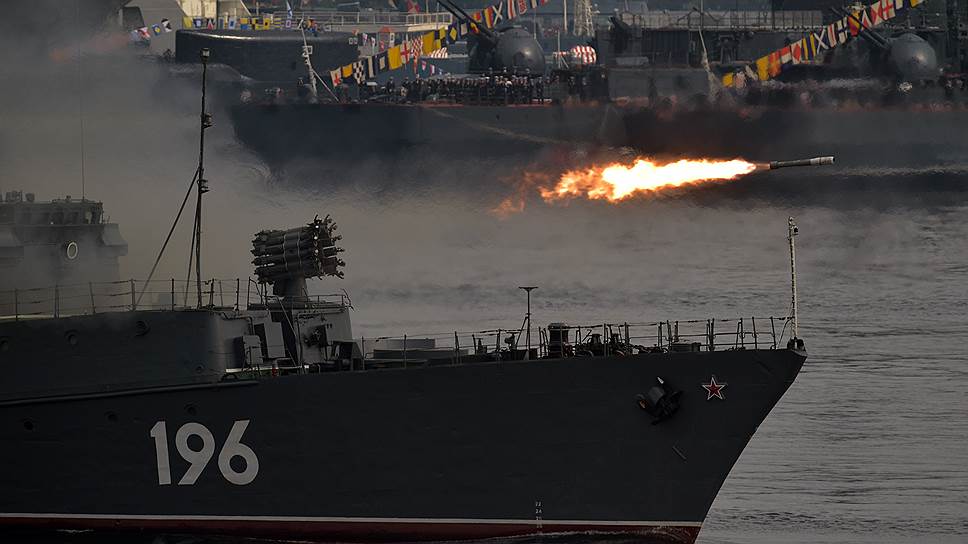 Празднования Дня ВМФ в Североморске