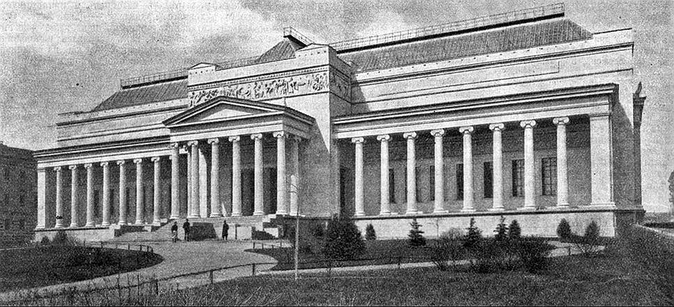 1898 год. Начало строительства Музея изящных искусств имени императора Александра III (ГМИИ им. Пушкина) в Москве