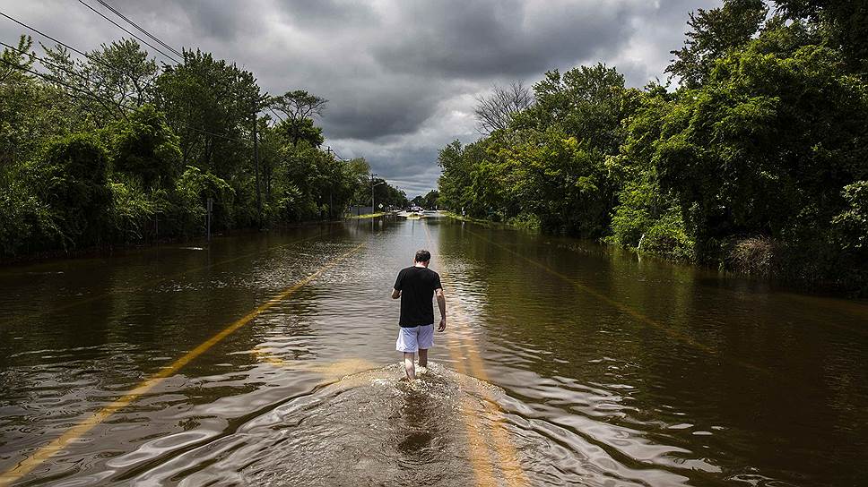 Наводнение в Айлипе, штат Нью-Йорк