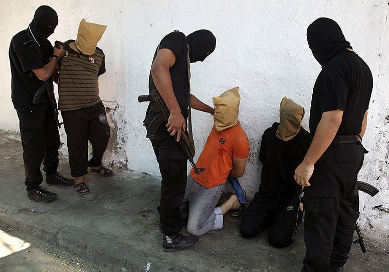 Боевики Хамас готовятся казнить палестинцев, подозреваемых в сотрудничестве с Израилем
