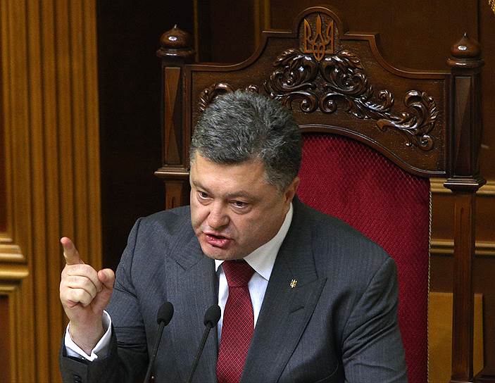 Президент Украины Петр Порошенко 
