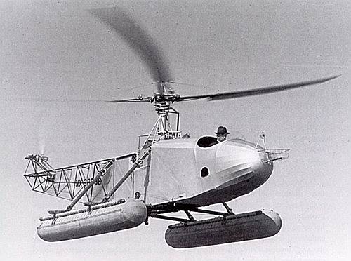 1939 год. В США в воздух поднялся первый вертолет конструктора Игоря Сикорского — VS-300