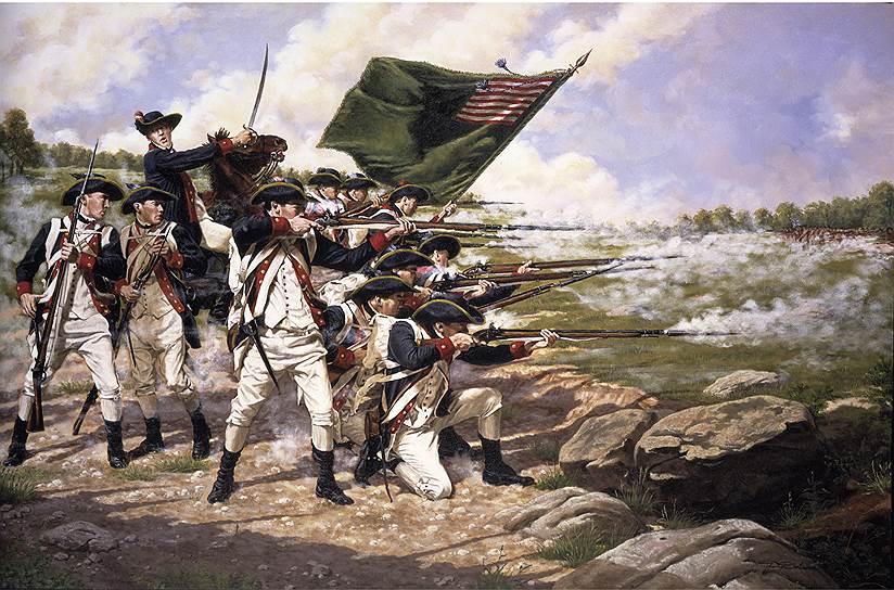 1776 год. Английские войска оккупировали Нью-Йорк, едва не захватив американского командующего Джорджа Вашингтона