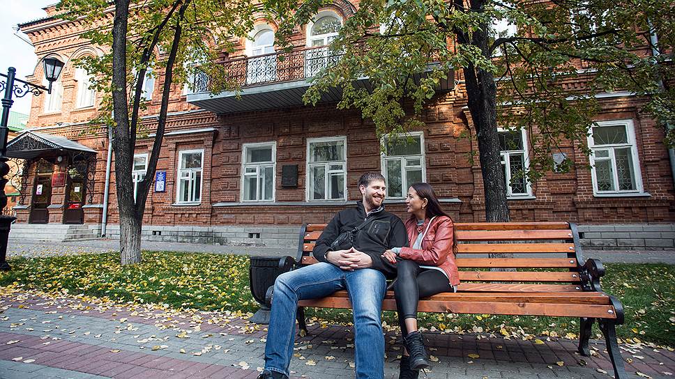 В центре Уфы много прекрасно сохранившихся домов прошлого и позапрошлого веков постройки