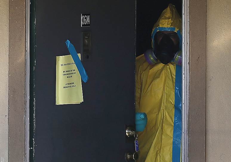 Апартаменты заболевшего вирусом Эбола в Далласе