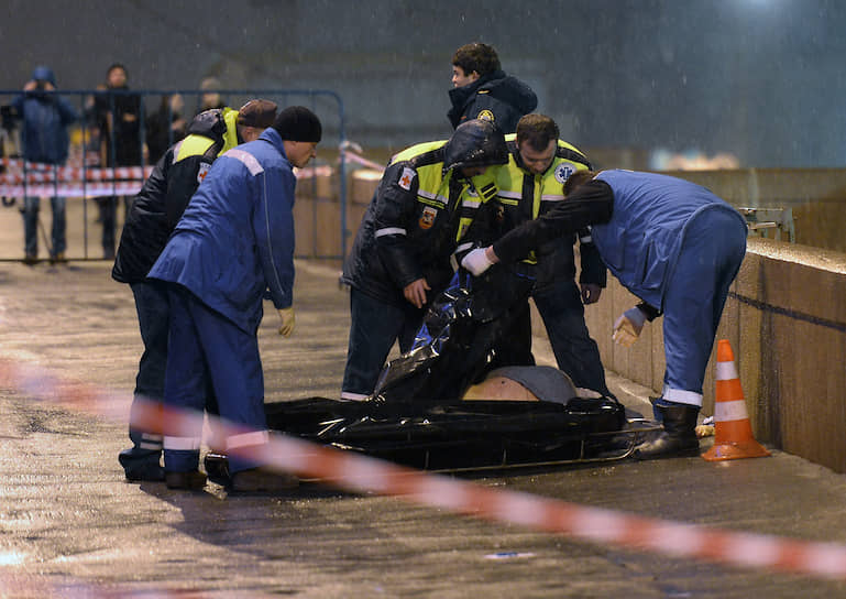 Борис Немцов был застрелен в центре Москвы 27 февраля 2015 года на Большом Москворецком мосту