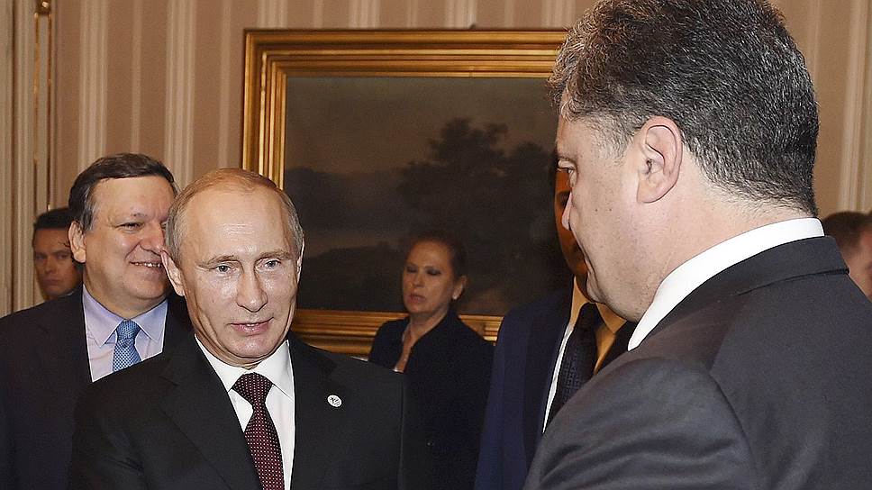 О чем говорил Владимир Путин с Петром Порошенко