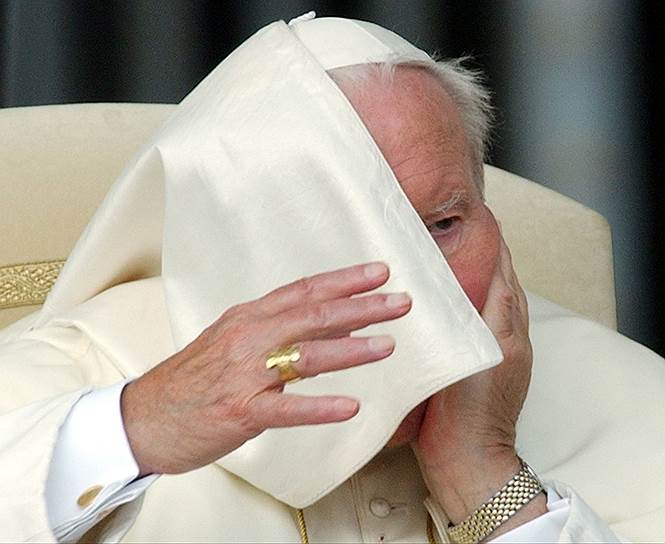 2004 год. Папа Иоанн Павел II