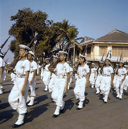1953 год. Камбоджа провозгласила независимость от Франции