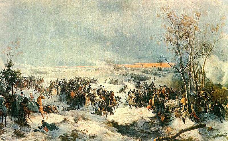 1812 год. В ходе Отечественной войны произошло сражение под Красным Смоленской губернии. За четыре дня боевых действий французы понесли тяжелые потери, однако избежали полного разгрома