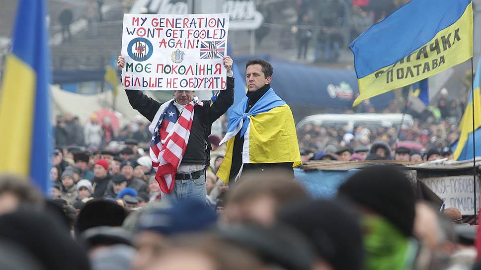 9 февраля. На десятом Народном вече в Киеве присутствовали около 50 тыс. человек