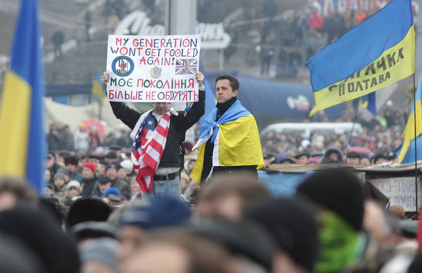 9 февраля. На десятом народном вече в Киеве присутствовали около 50 тыс. человек