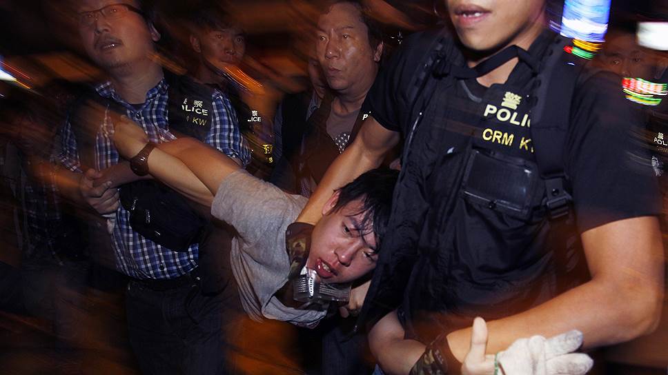 Кого задержала полиция Гонконга