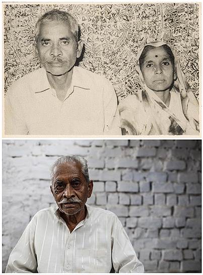 На фото сверху Рэм Чадра и его жена Према. Она умерла от химического отравления после трагедии в Бхопале