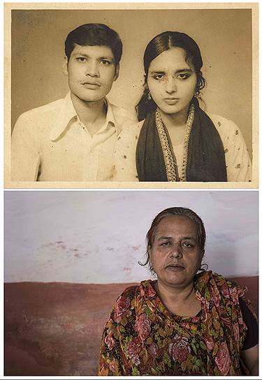 На фото сверху Зубейда и Салим Рехман. Он умер от химического отравления после трагедии в Бхопале 