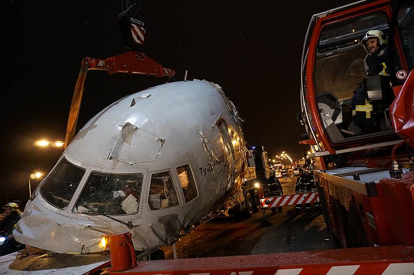 2012 год. Катастрофа Ту-204 в аэропорту Внуково, в результате которой погибли пять человек