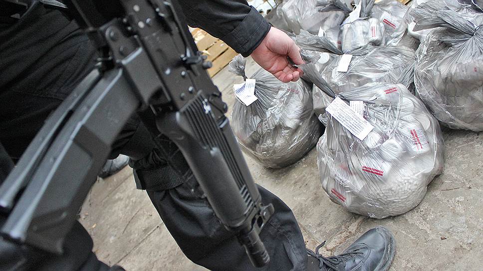 В России за пять лет изъяли 200 тонн наркотиков