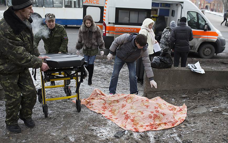 Пока не ясно, из чего велся обстрел, в министерстве обороны ДНР не исключили использования «Града»