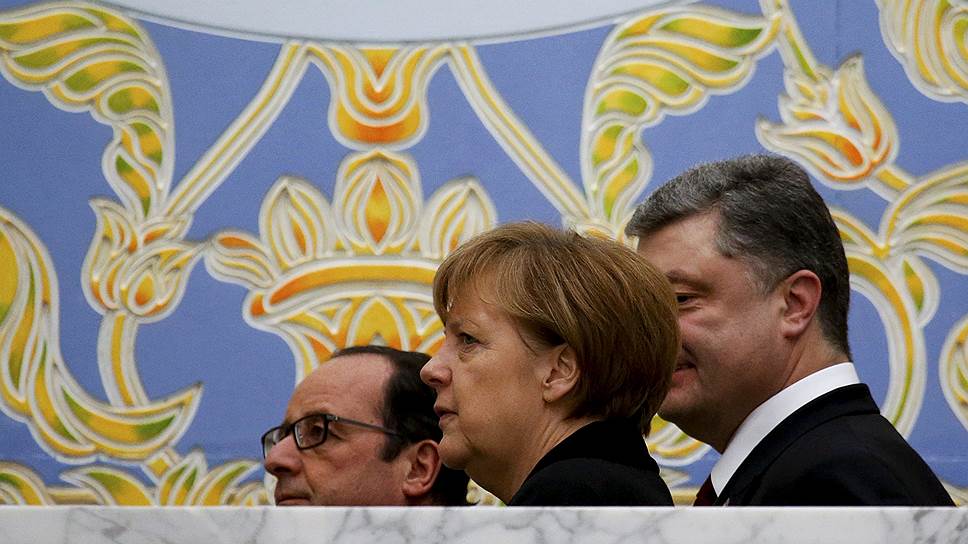Как лидеры Франции, ФРГ и Украины провели телефонную беседу