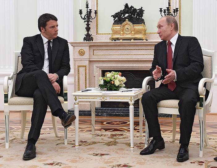 5 марта. Премьер Италии Маттео Ренци посетил в Москву с предложениями по урегулированию конфликта на Украине
