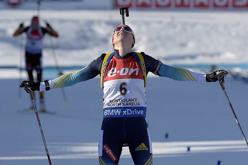 Валентина Семеренко завоевала золото в женском масс-старте