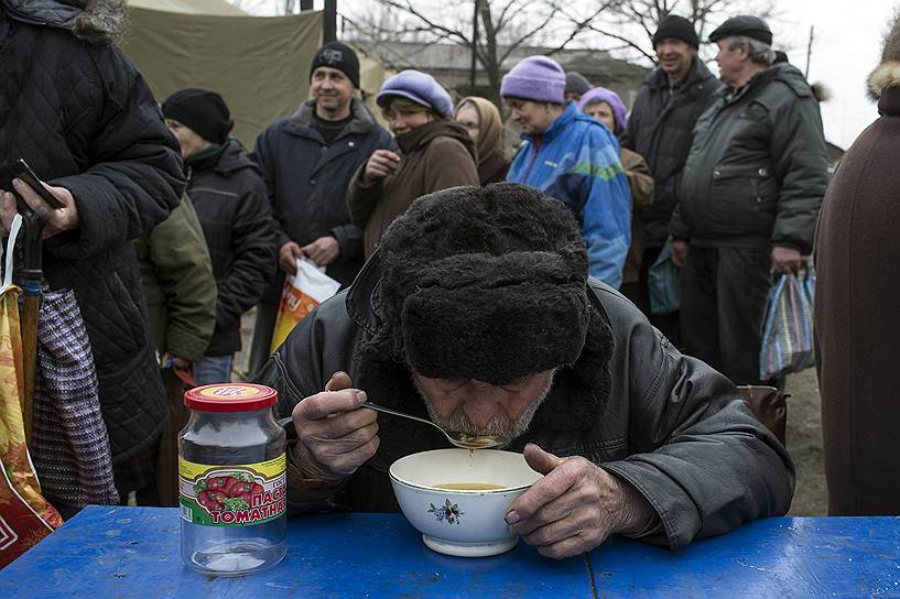 12 марта. Село Чернухино Луганской области